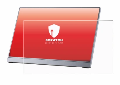 Image de l'appareil Arzopa Z3FC 16.1" avec une grande variété de protections d'écran.