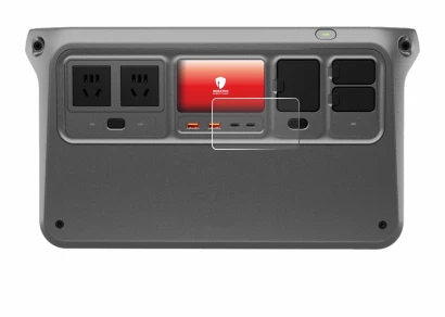 Image de l'appareil DJI Power 1000 V2 avec une grande variété de protections d'écran.