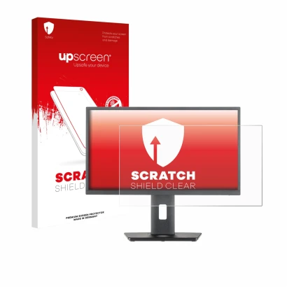 Face avant d’un emballage produit avec le logo de la marque upscreen. À côté, l’appareil Iiyama ProLite XB2283HSU est représen