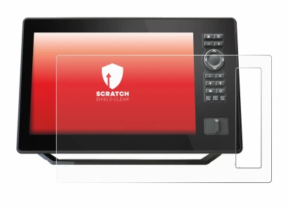 Image de l'appareil Humminbird Xplore 9 avec une grande variété de protections d'écran.