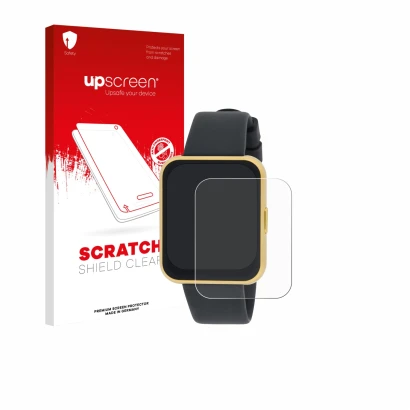Face avant d’un emballage produit avec le logo de la marque upscreen. À côté, l’appareil Liu Jo Mini Slim 2.0 est représenté a