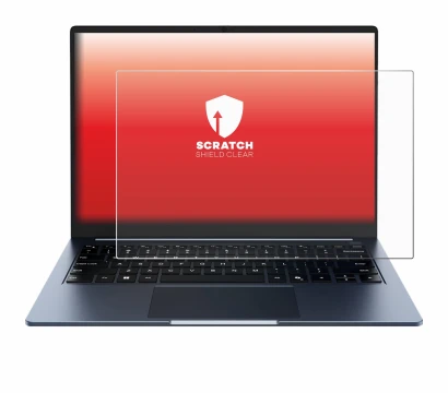Image de l'appareil Chuwi CoreBook Air 14" avec une grande variété de protections d'écran.