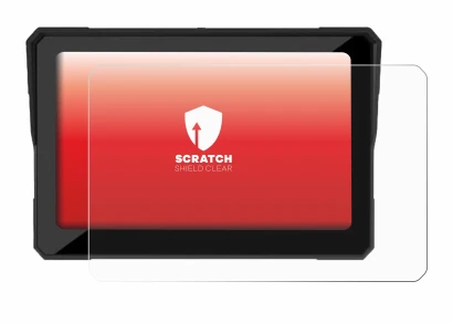 Image de l'appareil Carpuride W702 Plus 7" avec une grande variété de protections d'écran.