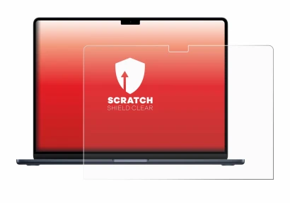 Image de l'appareil Apple MacBook Air 15" M5 2026 avec une grande variété de protections d'écran.