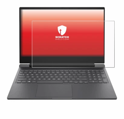 Image de l'appareil HP Victus 16-r0024nf avec une grande variété de protections d'écran.