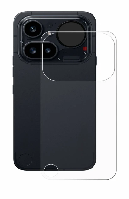 Image de l'appareil Nothing Phone (4a) Pro (Arrière) avec une grande variété de protections d'écran.