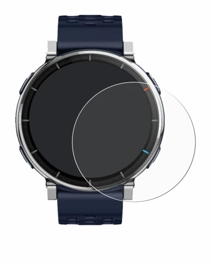 Image de l'appareil Amazfit Active 3 Premium avec une grande variété de protections d'écran.