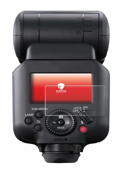 Image de l'appareil Canon Speedlite EL-5 avec une grande variété de protections d'écran.