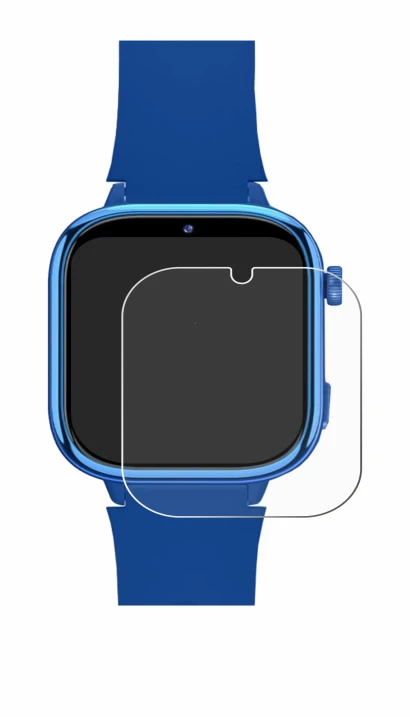 Image de l'appareil whraills Kids Smartwatch avec une grande variété de protections d'écran.