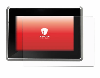 Image de l'appareil GESAS High Performance 7" HMI Panel avec une grande variété de protections d'écran.