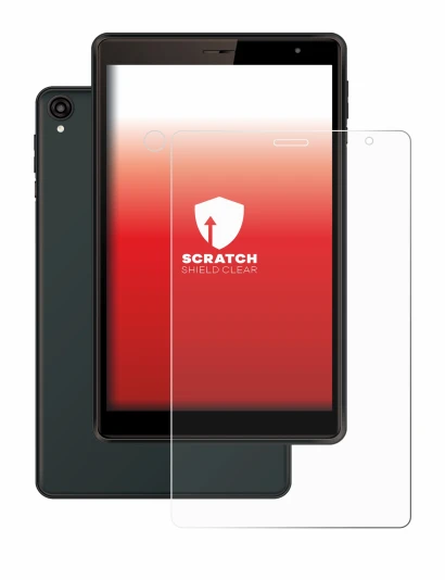 Image de l'appareil Logicom Tab 80 8" (Avant+Caméra) avec une grande variété de protections d'écran.