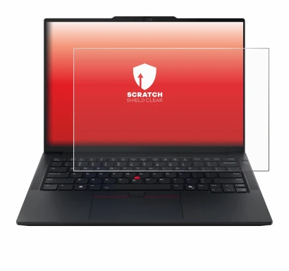Image de l'appareil Lenovo ThinkPad E14 Gen 8 avec une grande variété de protections d'écran.