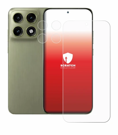 Image de l'appareil Motorola Edge 70 Pro (Avant+Caméra) avec une grande variété de protections d'écran.