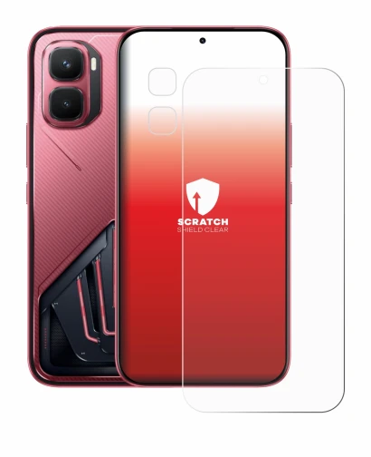 Image de l'appareil Infinix GT 50 Pro (Avant+Caméra) avec une grande variété de protections d'écran.