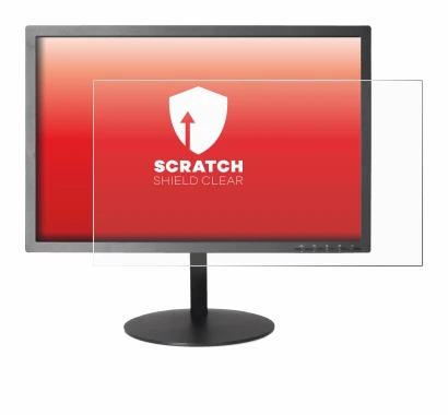 Image de l'appareil Lenovo ThinkVision T2454p avec une grande variété de protections d'écran.