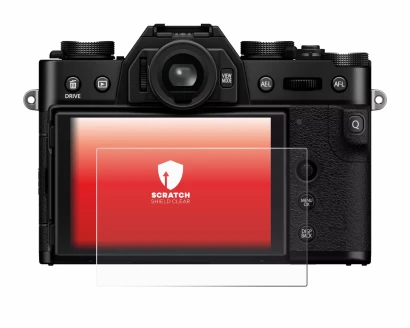 Image de l'appareil Fujifilm X-T30 III avec une grande variété de protections d'écran.