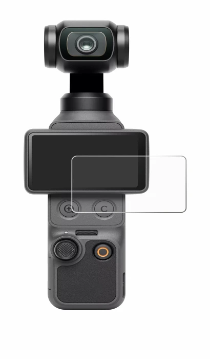 Image de l'appareil DJI Osmo Pocket 4 avec une grande variété de protections d'écran.