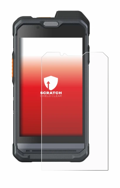 Image de l'appareil Hytera PNC460 avec une grande variété de protections d'écran.