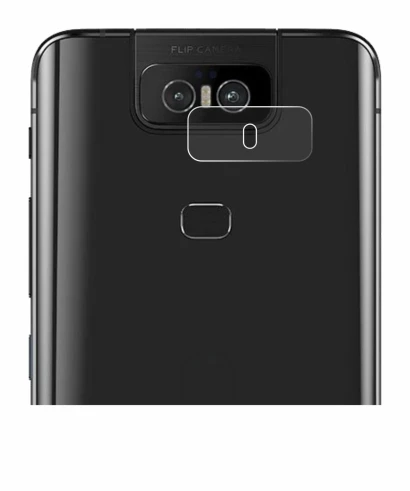 Image de l'appareil ASUS ZenFone 6 ZS630KL (Caméra UNIQUEMENT) avec une grande variété de protections d'écran.