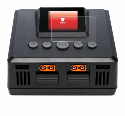 Image de l'appareil Spektrum Smart Charger S250 avec une grande variété de protections d'écran.