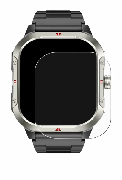 Image de l'appareil Jugeman V10 2.06" avec une grande variété de protections d'écran.