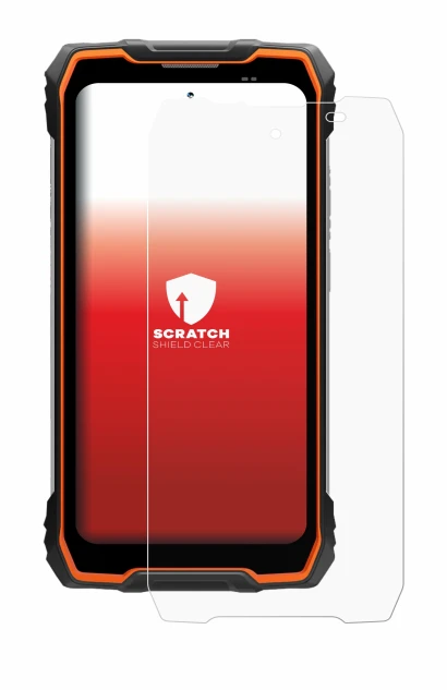 Image de l'appareil Blackview Rock 2 avec une grande variété de protections d'écran.