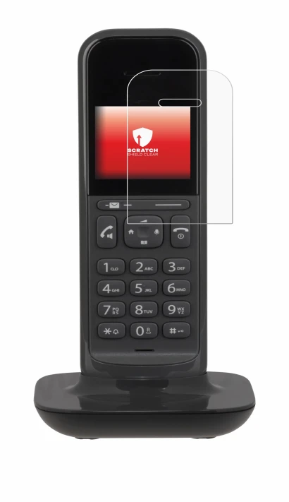 Image de l'appareil Gigaset CL390 avec une grande variété de protections d'écran.