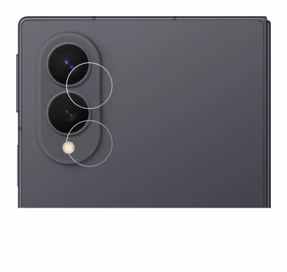 Image de l'appareil Samsung Galaxy Z Fold 8 (Caméra UNIQUEMENT) avec une grande variété de protections d'écran.