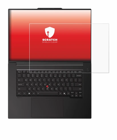 Image de l'appareil Lenovo ThinkPad P1 Gen 9 16" avec une grande variété de protections d'écran.