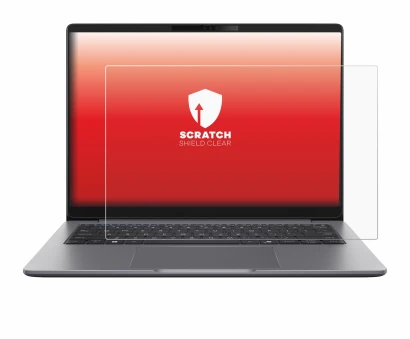 Image de l'appareil ASUS ExpertBook PM3 avec une grande variété de protections d'écran.