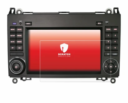 Image de l'appareil Erisin ES5572B 7" avec une grande variété de protections d'écran.