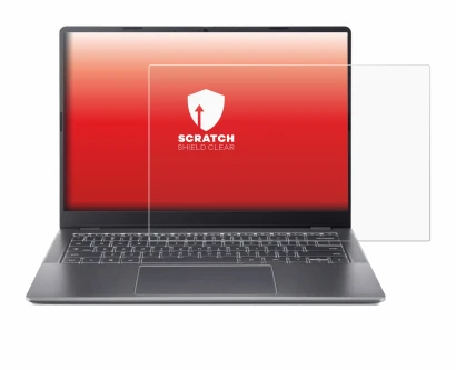 Image de l'appareil Acer Chromebook Plus Enterprise 514 avec une grande variété de protections d'écran.