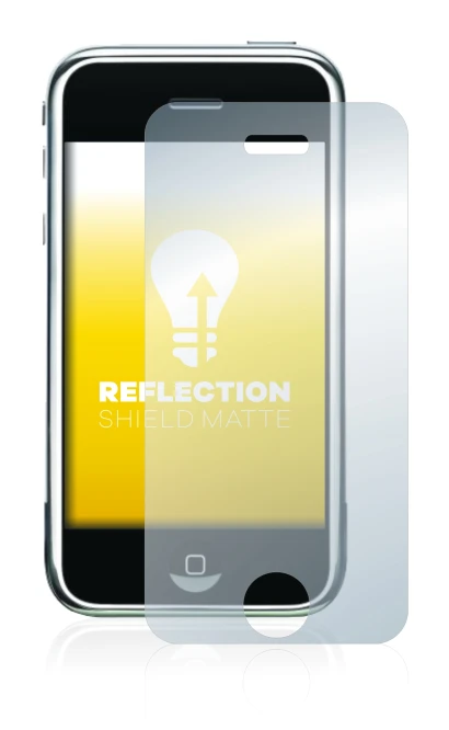 Image de l'appareil Apple iPhone 2G avec une grande variété de protections d'écran.