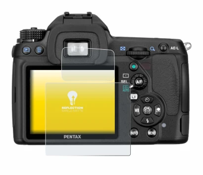 Image de l'appareil Pentax K5, K-5 avec une grande variété de protections d'écran.