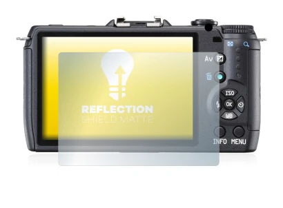 Image de l'appareil Pentax Q10 avec une grande variété de protections d'écran.