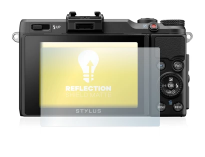Image de l'appareil Olympus Stylus XZ-2 avec une grande variété de protections d'écran.