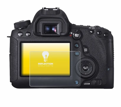 Image de l'appareil Canon EOS 6D avec une grande variété de protections d'écran.
