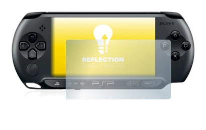 Image de l'appareil Sony PSP 1004 avec une grande variété de protections d'écran.