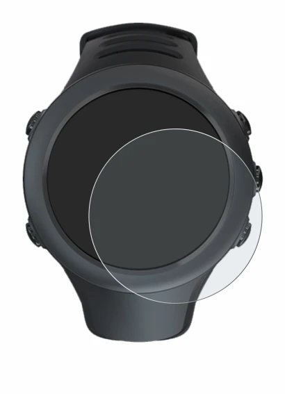 Image de l'appareil Suunto Ambit3 Sport Black avec une grande variété de protections d'écran.