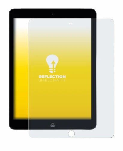 Image de l'appareil Apple iPad Air 2 2014 avec une grande variété de protections d'écran.