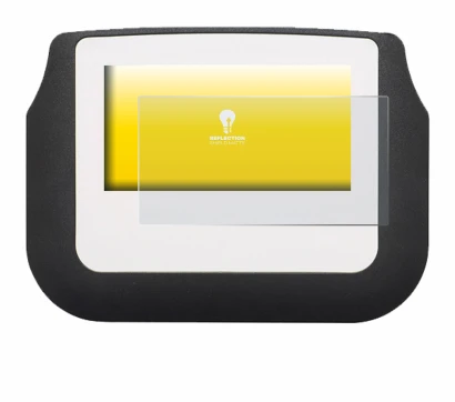 Image de l'appareil Signotec Signature Pad Sigma avec une grande variété de protections d'écran.