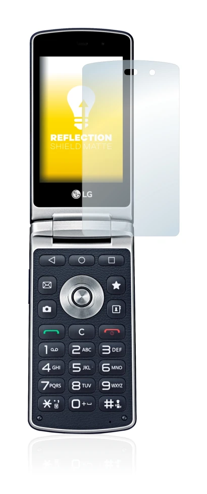 Image de l'appareil LG Wine Smart H410 avec une grande variété de protections d'écran.