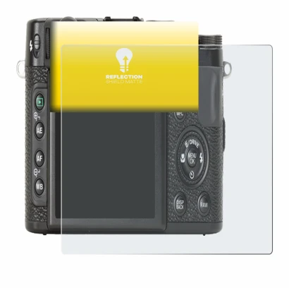 Image de l'appareil Fujifilm X10 avec une grande variété de protections d'écran.