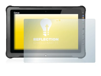 Image de l'appareil Getac F110 G5 avec une grande variété de protections d'écran.