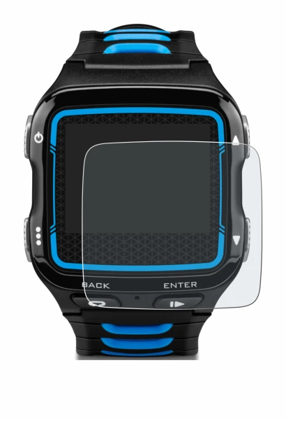 Image de l'appareil Garmin Forerunner 920XT avec une grande variété de protections d'écran.