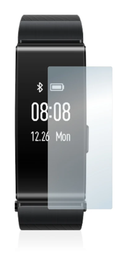 Image de l'appareil Huawei TalkBand B2 avec une grande variété de protections d'écran.