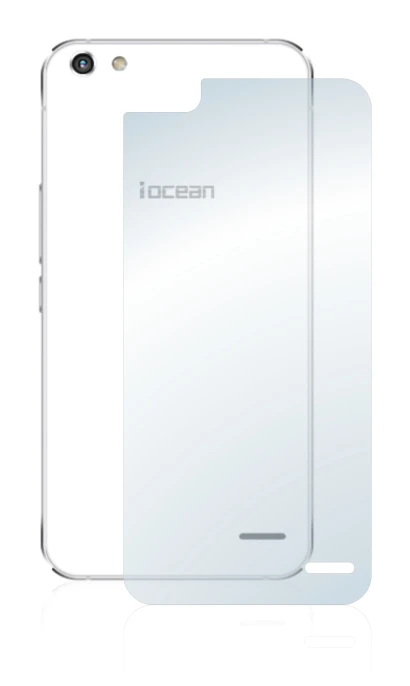 Image de l'appareil iOcean X9 (Arrière) avec une grande variété de protections d'écran.