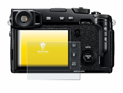 Image de l'appareil Fujifilm X-Pro2 avec une grande variété de protections d'écran.