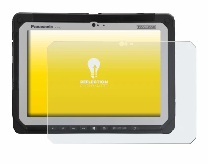Image de l'appareil Panasonic Toughbook CF-20 MK1 avec une grande variété de protections d'écran.