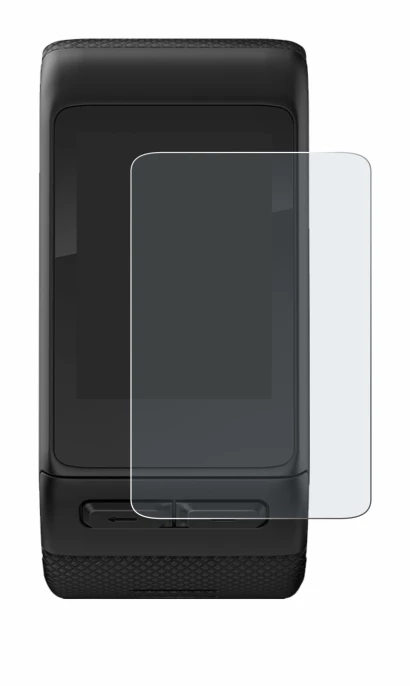 Image de l'appareil Garmin vivoactive HR avec une grande variété de protections d'écran.